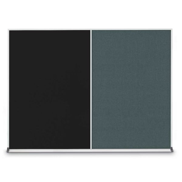 Triple Door Radius Corkboard, 96"X48", S